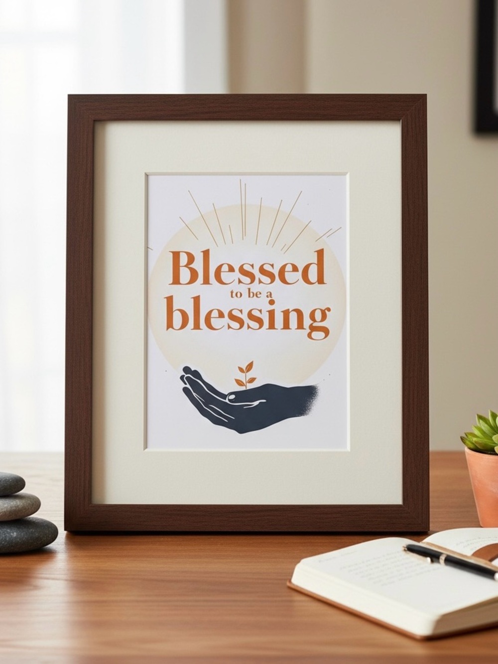 DDS Art Print, 8x10, Bible Verse, Paper Print, Unframed, Floral Series